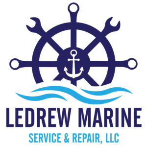 LeDrew Marine Service and Repair Logo Design